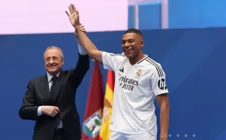 مبابي يحقق حلم طفولته في ملعب ريال مدريد