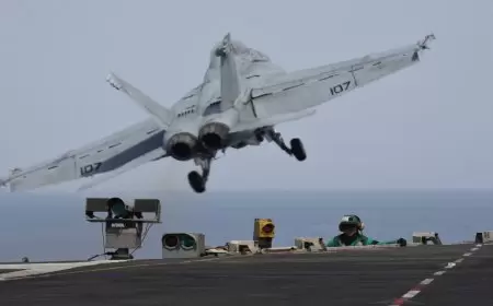 اليمن.. تجدد القصف الجوي الأمريكي والبريطاني على الحديدة