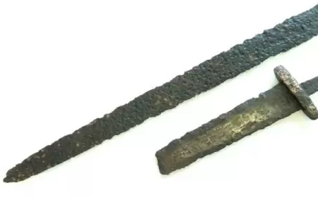 نصال مكسورة مختلطة بعظام المئات من الرجال والخيول!