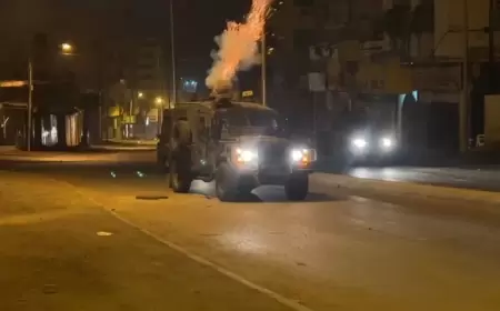 الاحتلال يقتحم مدينة طولكرم