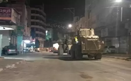 الاحتلال يقتحم عددا من قرى الكفريات جنوب طولكرم طولكرم 23-11-2024 وفا- اقتحمت قوات الاحتلال الإسرائيلي، فجر اليوم السبت، عدة قرى