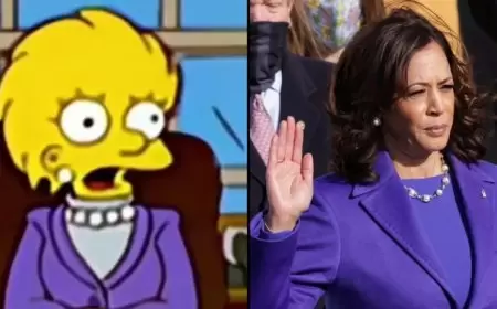 توقع "عائلة سيمبسون" مثير للجدل بشأن مستقبل هاريس