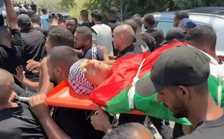 تشييع جثامين ثلاثة شهداء في مخيم طولكرم وبلدة بلعا