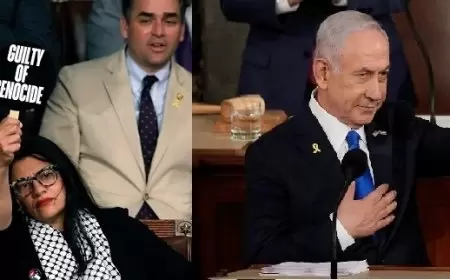 كلمة متعجرفة وكاذبة والكونغرس صفق كثيرا لقاتل الاطفال