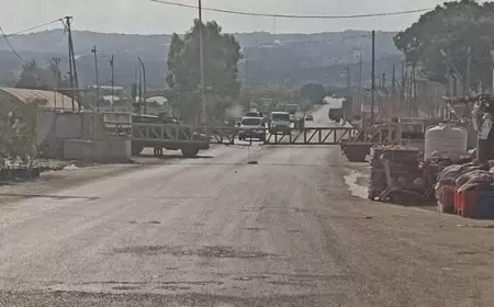 الاحتلال يغلق المدخل الشرقي لمدينة قلقيلية