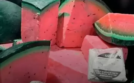 صابون البطيخ لعلاج الصدمات النفسية لأطفال غزة