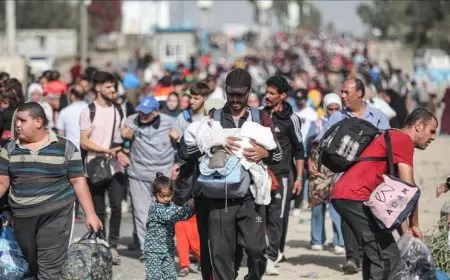 الأمم المتحدة: أكثر من 180 ألف فلسطيني نزحوا من خان يونس خلال 4 أيام