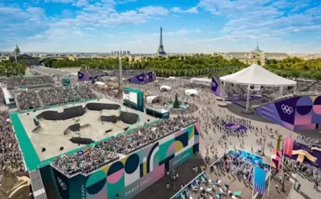 "تزلج الألواح".. أولى ضحايا أمطار باريس