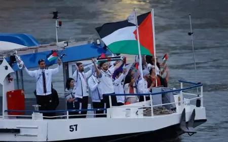 رئيس الأولمبية الفلسطينية: لن نطلب من رياضيينا الانسحاب أمام الإسرائليين