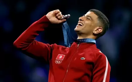 التونسي فرجاني يحقق فضية المبارزة في أولمبياد باريس