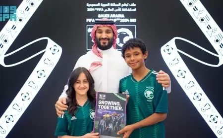 الأمير محمد بن سلمان يبارك استكمال ملف ترشح السعودية لاستضافة كأس العالم 2034