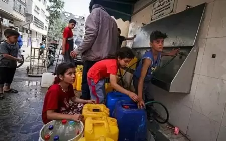 إدخال 50 ألف لتر من الوقود لاستمرار تشغيل مرافق المياه شمال غزة