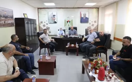 استكمال التحضيرات وبتوجيهات من محافظ طولكرم مصطفى طقاطقة، للتحضير لفعالية اليوم العالمي والمحلي نصرة لأسرانا واهلنا في قطاع غزة