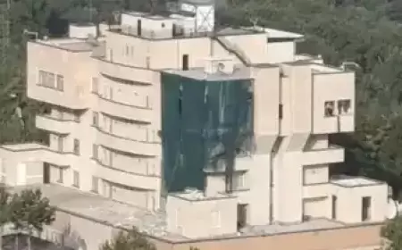 لمبنى الذي استشهد فيه إسماعيل هنية بطهران