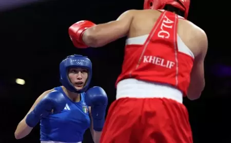 الملاكمة الإيطالية بندم: آسفة يا إيمان.. أريد احتضانك