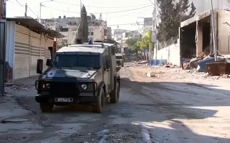 الاحتلال ينفذ عملية اقتحام واسعة لمحافظة طولكرم