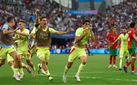 أولمبياد باريس.. إسبانيا تنهي مشوار المغرب وتبلغ النهائي