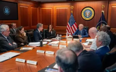 ماذا أبلغ الأمن القومي الأمريكي بايدن وهاريس عن طبيعة وموعد رد إيران وحزب الله