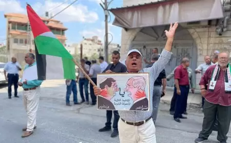 وقفة مساندة للمعتقلين في طولكرم