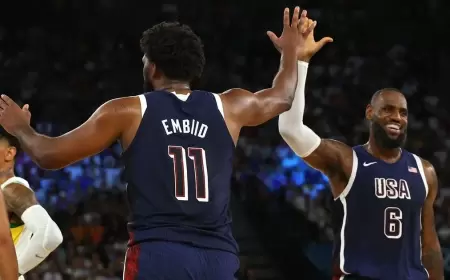 أزمة إمبيد وفرنسا "تشتعل".. وليبرون جيمس يتدخل