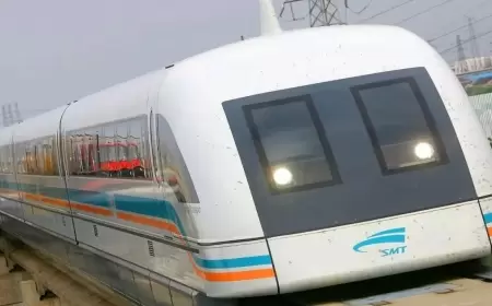 الصين تنجح في اختبار "القطار الطائر".. سرعته 1000 كيلومتر بالساعة