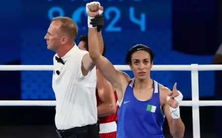 من بيتها.. عائلة إيمان خليف ترد على اتهامها بالمتحولة جنسياً