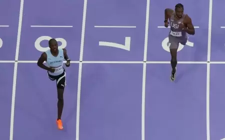 بطل 200 متر: لايلز مغرور وصوته عال