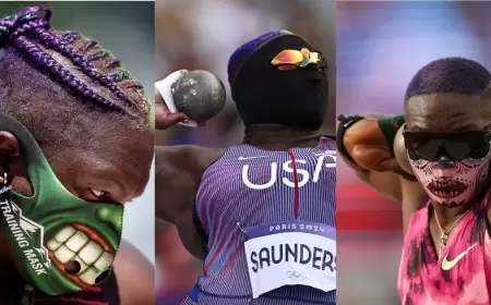 لماذا ترتدي لاعبة أميركا قناعاً أثناء منافسات أولمبياد باريس؟