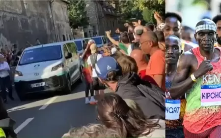 كيني يستقل "سيارة أجرة" لإنهاء ماراثون أولمبياد باريس