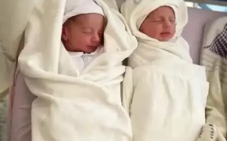 توأم ولدا قبل 4 أيام ينضمان لقافلة شهداء غزة