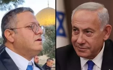 نتنياهو ينتقد بن غفير والأخير يرد عليه بعد اقتحام الأقصى