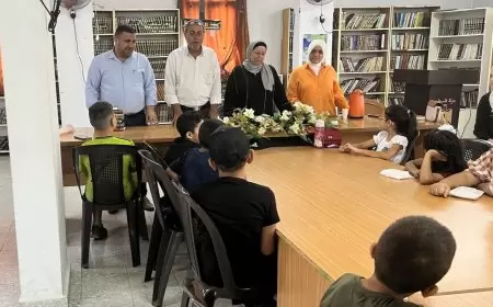 مدير الاوقاف ابراهيم واصف و مدير عام الشؤون الاجتماعية  جمال عمر  تباحث  الجانبان بتعزيز التعاون المشترك،