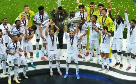 ريال مدريد يهزم أتالانتا ويفوز بكأس السوبر الأوروبية