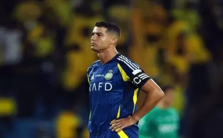 رونالدو يرفض استلام الميدالية الفضية