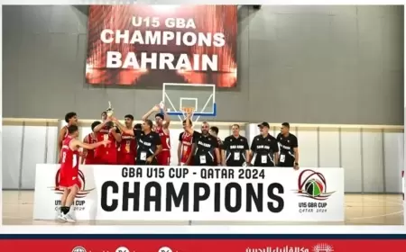 منتخب البحرين يفوز بالبطولة الخليجية لكرة السلة تحت 15 عاماً