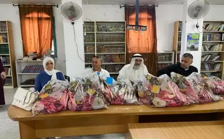 ألاوقاف تختتم اليوم  المخيم الصيفي للايتام ، الذي اقامته بالتعاون مع الشؤون الاجتماعية،