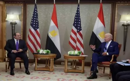 السيسي يؤكد لبايدن الأهمية الفائقة للتوصل إلى اتفاق لوقف إطلاق النار في غزة