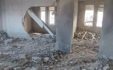 الاحتلال يفجر أجزاء من منزل في نابلس