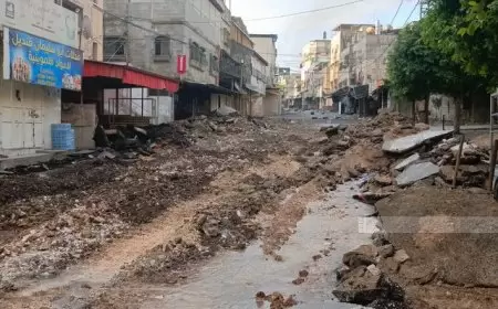 طقاطقة: عدوان الاحتلال على مخيم طولكرم جريمة مستمرة وتخريب متعمد للبنية التحتية