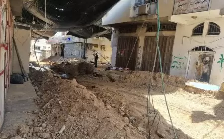 الاحتلال يخلف دمارا كبيرا في البنية التحتية وممتلكات المواطنين خلال عدوانه على مخيم طولكرم