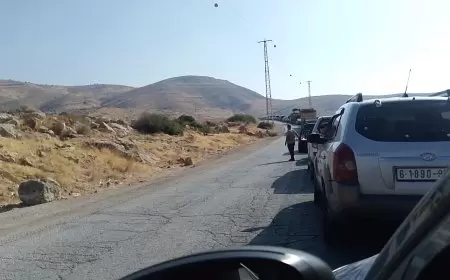 الاحتلال يشدد إجراءاته العسكرية على حاجز تياسير شرق طوباس