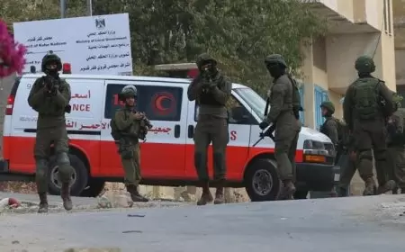 صابة مواطن جراء اعتداء الاحتلال عليه في سالم شرق نابلس