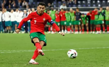 رونالدو يترأس قائمة البرتغال لمواجهتي دوري الأمم الأوروبية