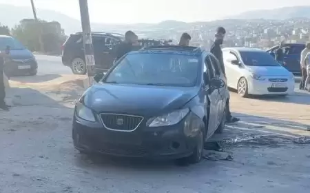 7 شهداء في قصف إسرائيلي استهدف مركبة في طوباس