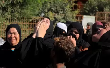 طوباس: تشييع 4 شهداء في مخيم الفارعة ومدينة طوباس