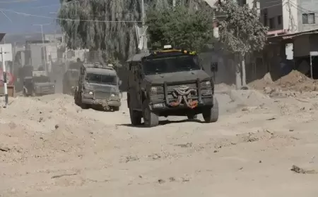 الاحتلال يعيق وصول الوفد الوزاري لمدينة جنين