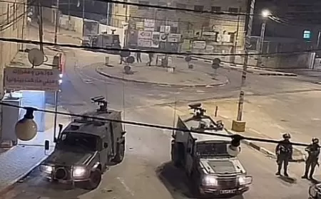 اصابات خلال اقتحام قوات الاحتلال بلدة بيتونيا
