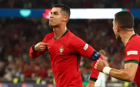 رونالدو يقود البرتغال لفوز صعب على اسكتلندا