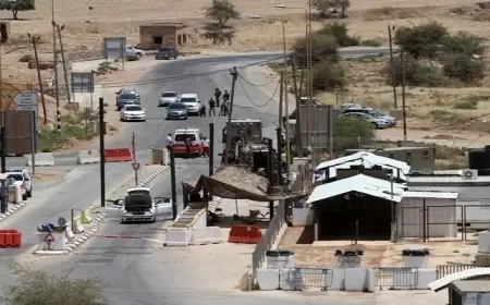 إصابات بالاختناق عند حاجز الحمرا العسكري بالأغوار الشمالية