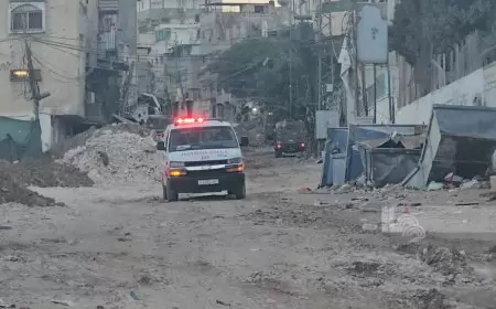 الاحتلال يدمر البنية التحتية في مخيم نور شمس ويشدد من حصاره على مخيم طولكرم